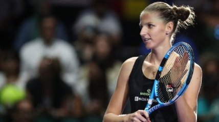 Плишкова вышла в полуфинал Итогового турнира WTA, обыграв Квитову