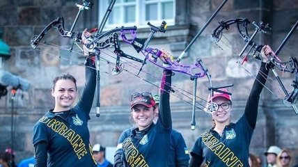 Женская сборная Украины выиграла чемпионат мира по стрельбе из лука