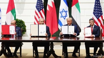 ОАЭ, Бахрейн и Израиль подписали соглашение о нормализации отношений