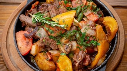 Рагу с мясом и картофелем рецепт