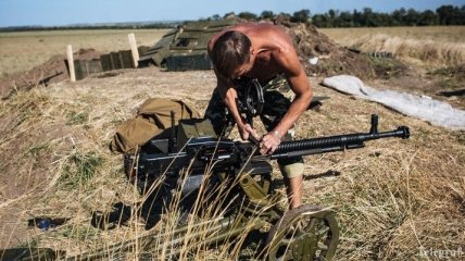 СНБО: Силы АТО ведут позиционные бои в населенных пунктах Донбасса
