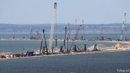 Украина начала экспертизу строительства РФ Керченского моста