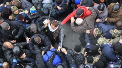 Милиционеры Винницы о стычках с митингующими