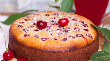 Вкусный ягодный пирог