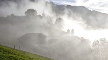 Плотный туман опустится на Закарпатье