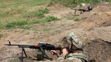 Штаб зафиксировал 57 выстрелов боевиков по позициям воинов АТО