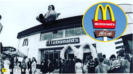 Первый McDonalds в Киеве открылся в 1997 году