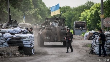 Турчинов: Под Краматорском уничтожена база боевиков, в Славянске - укрепрайон