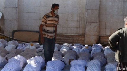 Количество жертв газовой атаки в Сирии возросло до 1300 человек