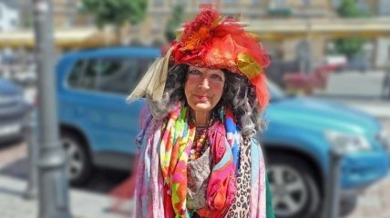 80-летняя бездомная из Вильнюса: местная икона стиля (Фото)