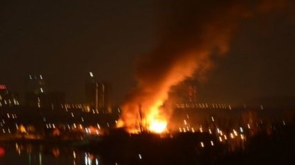 Оздоровительный комплекс горел в Киеве: есть пострадавший