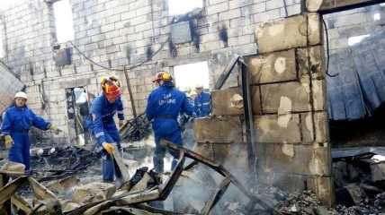 В Киевской области произошел пожар, погибли 17 человек