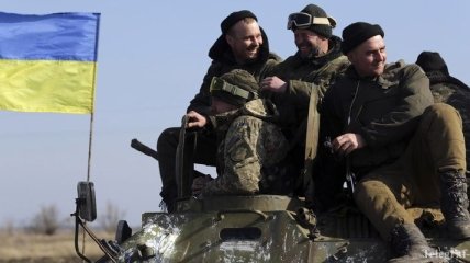 Штаб АТО отмечает уменьшение количества обстрелов украинских позиций
