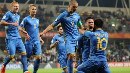 Сборная Украины вышла в 1/8 финала молодежного ЧМ-2019