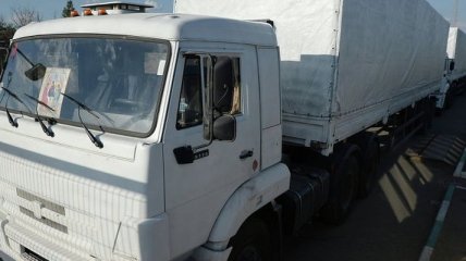 Российские грузовики с "гуманитаркой" опять приехали в ОРДЛО