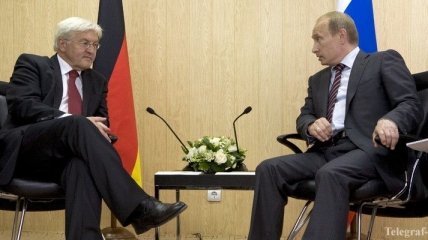 Штайнмайер и Путин обсудили ситуацию в Украине