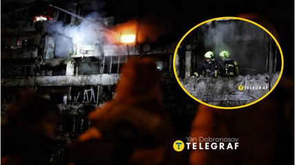 Последствия удара по Киеву