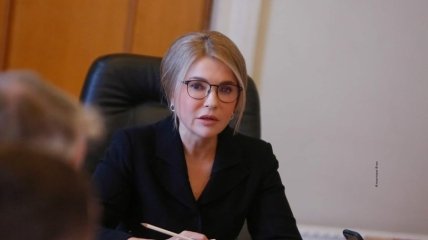 Глава партии "Батькивщина" Юлия Тимошенко