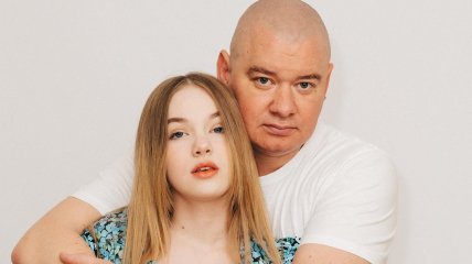 Євген Кошовий з дочкою