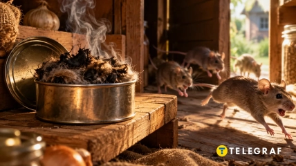 Простой способ борьбы с мышами