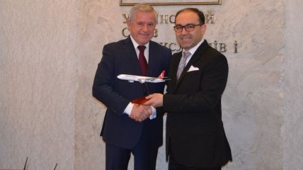 УСПП и представительство Turkish Airlines подписали меморандум о сотрудничестве