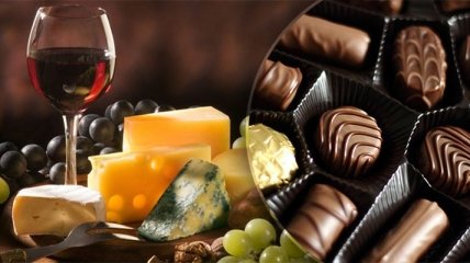 Шоколад, вино и сыр помогут сбросить вес