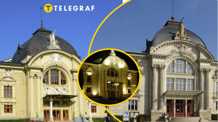 Здания построены в стиле необарокко