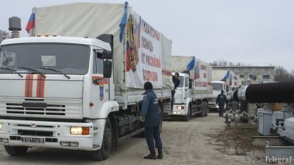 Очередной "гумконвой" из России пересек границу Украины