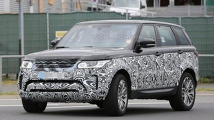Land Rover тестирует новый Range Rover Sport