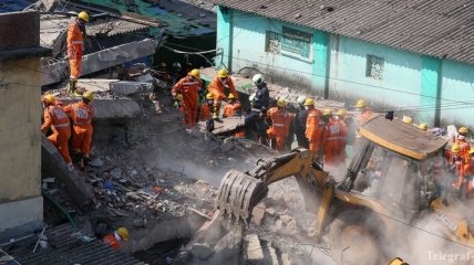 В Индии обрушилось еще одно здание, есть погибшие и раненые