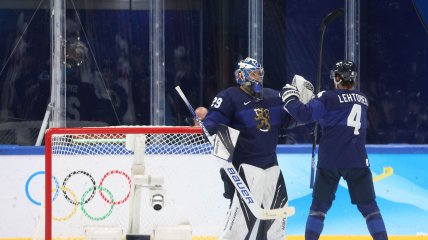 Сборная Финляндии по хоккею выиграла "золото" ОИ-2022