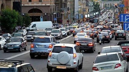 Авария с конструкцией Южного моста и ДТП на Северном мосту: Киев снова остановился в пробках