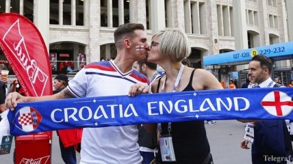Хорватия - Англия: стартовые составы команд на матч 1/2 финала ЧМ-2018