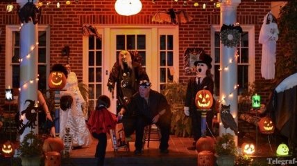 Жители США отметили "самый страшный праздник" Хэллоуин