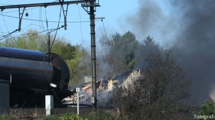 В результате аварии поезда с химикатами в Бельгии погибло 2 человека