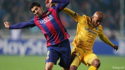 Месси побил рекорд Рауля, Суарес забил дебютный гол за "Барселону"