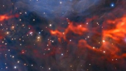 Астрономы рассмотрели детали газовой "паутины" в туманности Ориона