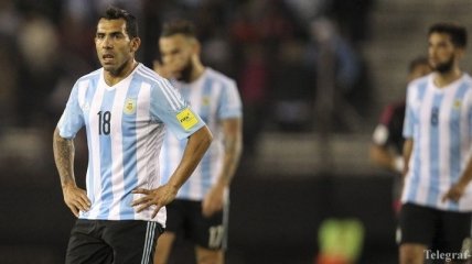 Тевес из-за травмы не поможет сборной Аргентины