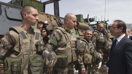 В Афганистане останется менее 3 тыс французских военных