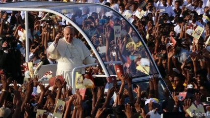 Полмиллиона человек посетили мессу Папы Римского в столице Шри-Ланки