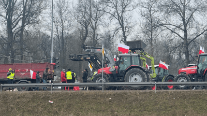 Протесты польских аграриев