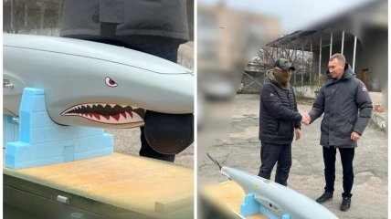 Андрей Табалов передал дрон SHARK для ВСУ и поздравил защитников с праздником