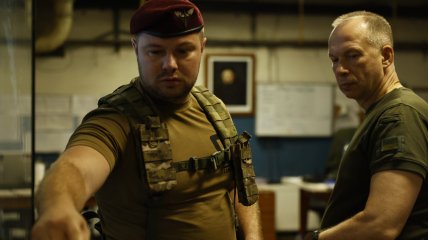 Олег Апостол (ліворуч) і Олександр Сирський