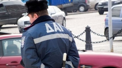 В Киеве гаишников "подрезало" авто с гранатометами