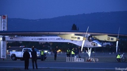 Самолет Solar Impulse завершил 3-й этап перелета