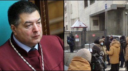 Тупицкого не пустили в Конституционный суд (фото, видео)