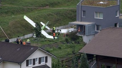 Два самолета столкнулись в Швейцарии, есть погибшие