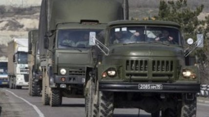 В РФ вывезли украинскую военную технику из Крыма