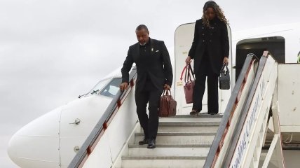 Вице-президент Малави и его жена
