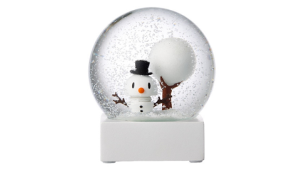 Снежный шар без глицерина и воды: 5 способов сделать его своими руками